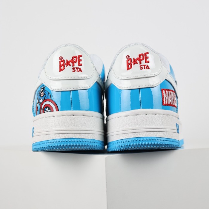Marvel Comics x Bapesta FS-001 Low 'Captain America'