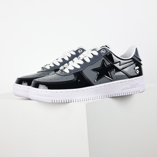 Bapesta Low Color Camo Combo Black