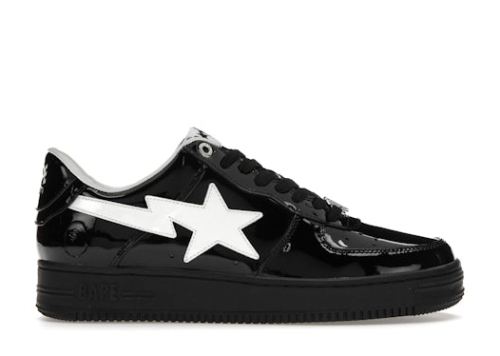 BapeSta #2 Black Patent