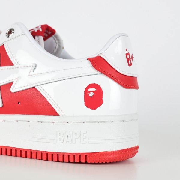 BapeSta Low #6 Red