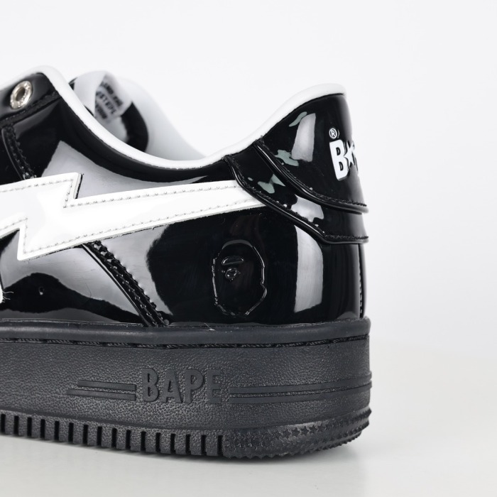 BapeSta #2 Black Patent
