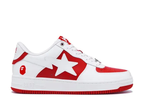 BapeSta Low #6 Red