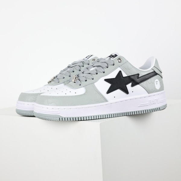 Bapesta Low Grey Black
