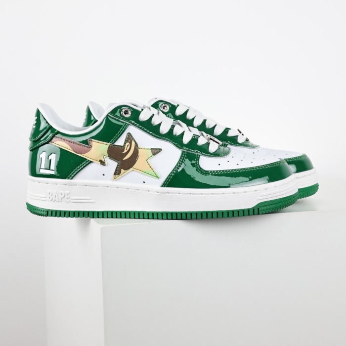 Bapesta Taipei 15 Anniversary 'White Green'