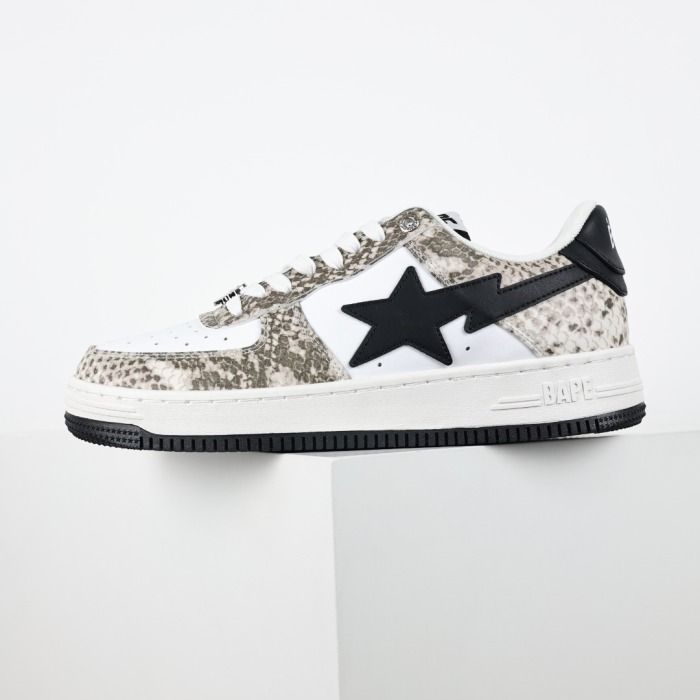 Bapesta 'Beige Snakeskin'