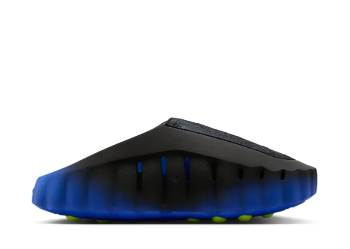 Nike Mind 001 Flyknit Slide Hyper Royal Black