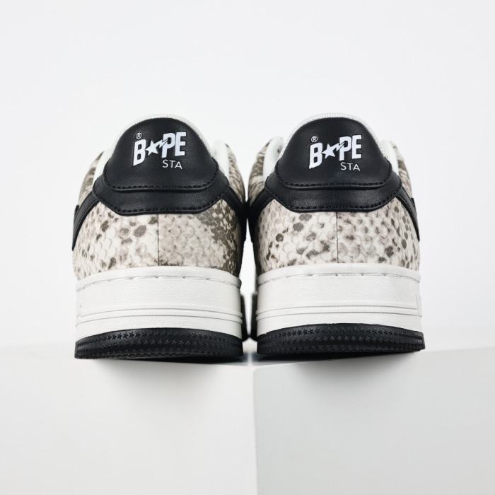 Bapesta 'Beige Snakeskin'