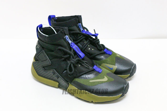 Nike Air Huarache Gripp Black Olive Canvas