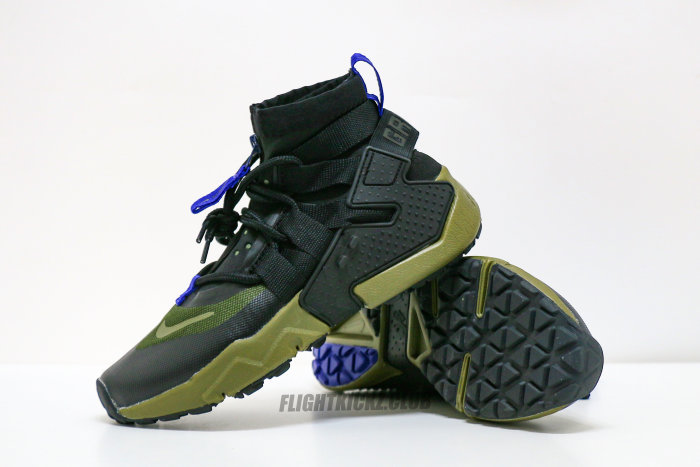 Nike Air Huarache Gripp Black Olive Canvas