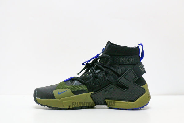 Nike Air Huarache Gripp Black Olive Canvas