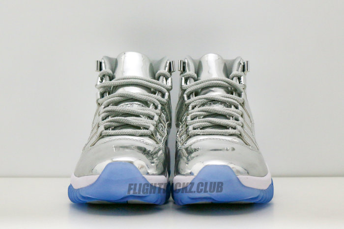 Air Jordan 11 Player Exclusive (PE) silver
