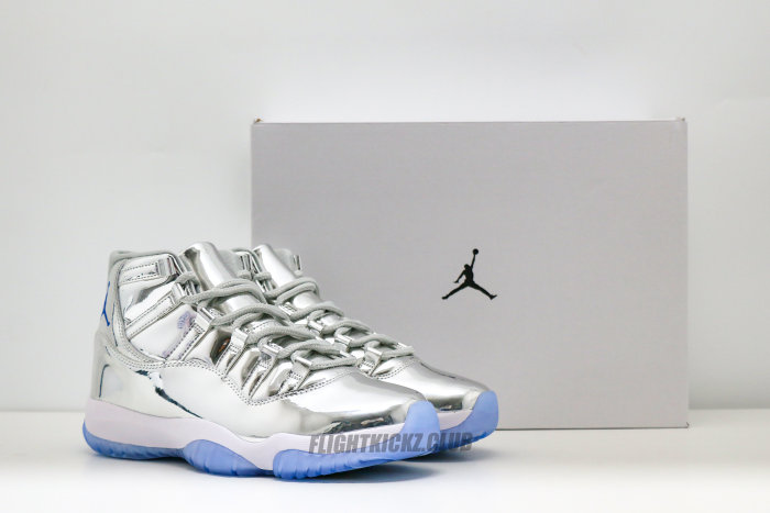 Air Jordan 11 Player Exclusive (PE) silver