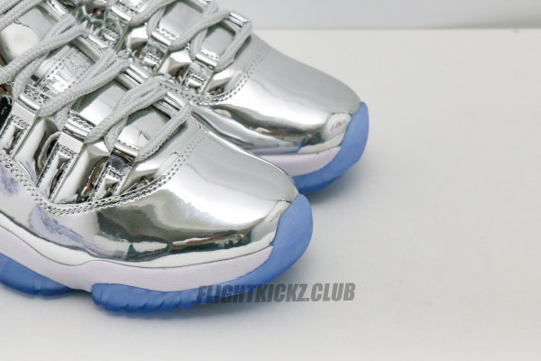 Air Jordan 11 Player Exclusive (PE) silver