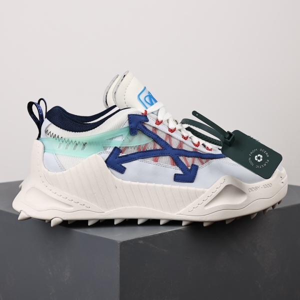 Off-White ODSY-1000 'White Navy Blue'