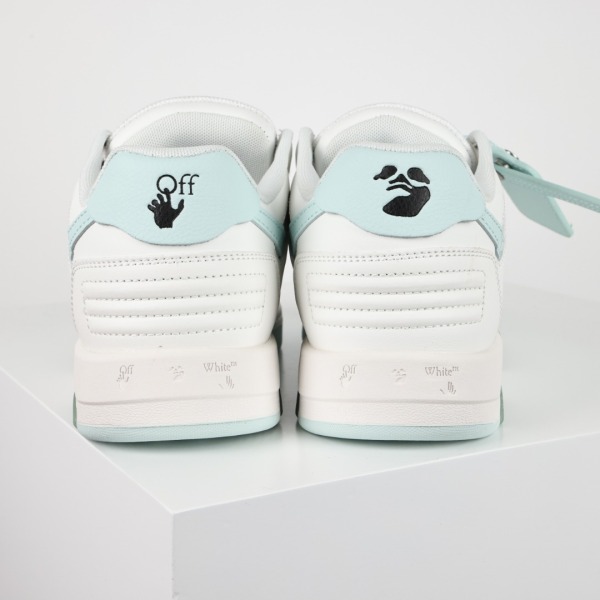 OFF-WHITE Out Of Office OOO Low White Light Green