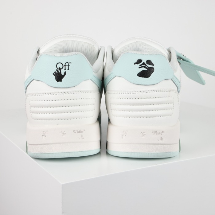 OFF-WHITE Out Of Office OOO Low White Light Green