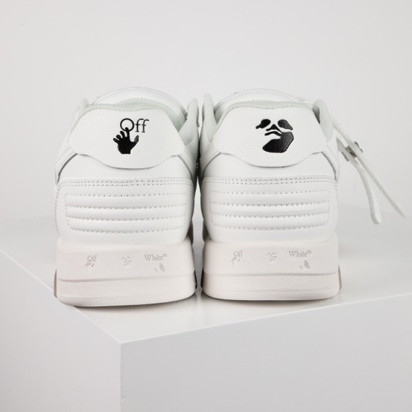 Off-White Out Of Office Calf Leather Triple White