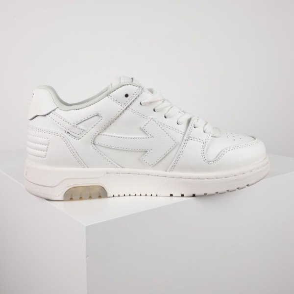 Off-White Out Of Office Calf Leather Triple White