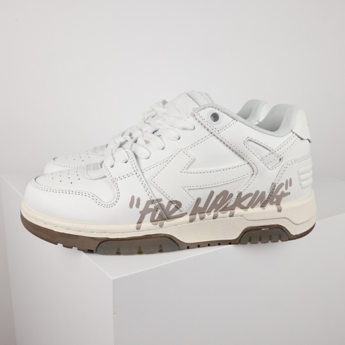 Copy Off-White 'Out Of Office' Brown 'For Walking'