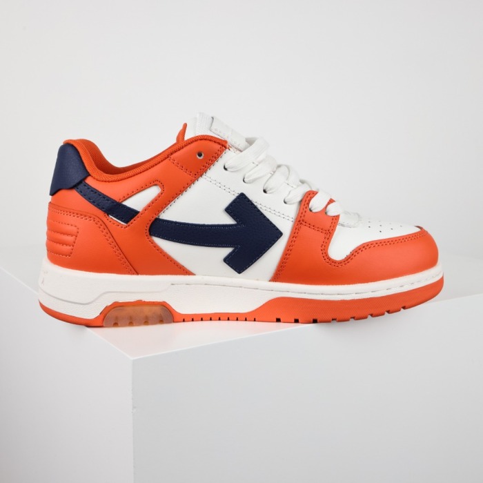 Off-White Virgil Abloh OOO Out Of Office Orange/Blue Sneaker