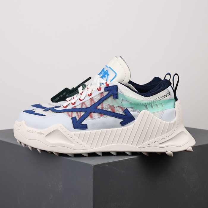 Off-White ODSY-1000 'White Navy Blue'