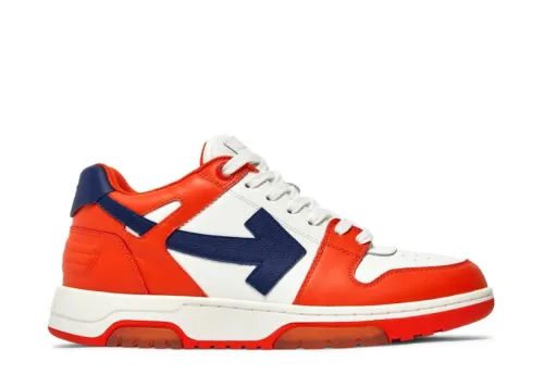 Off-White Virgil Abloh OOO Out Of Office Orange/Blue Sneaker