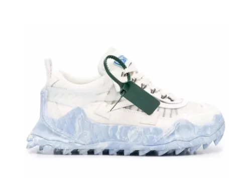 OFF-WHITE Odsy-1000 White Blue Marble
