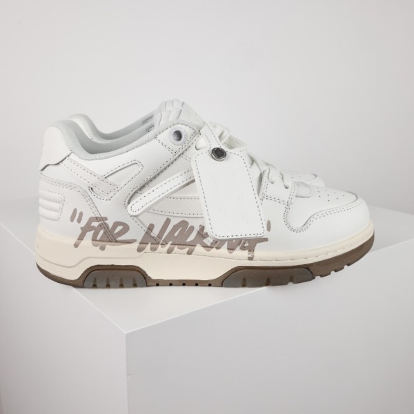 Copy Off-White 'Out Of Office' Brown 'For Walking'