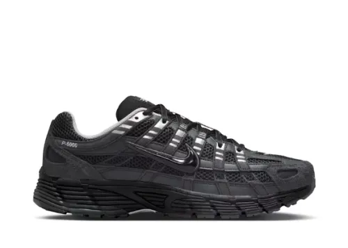 Nike P-6000 Suede Anthracite Metallic Silver