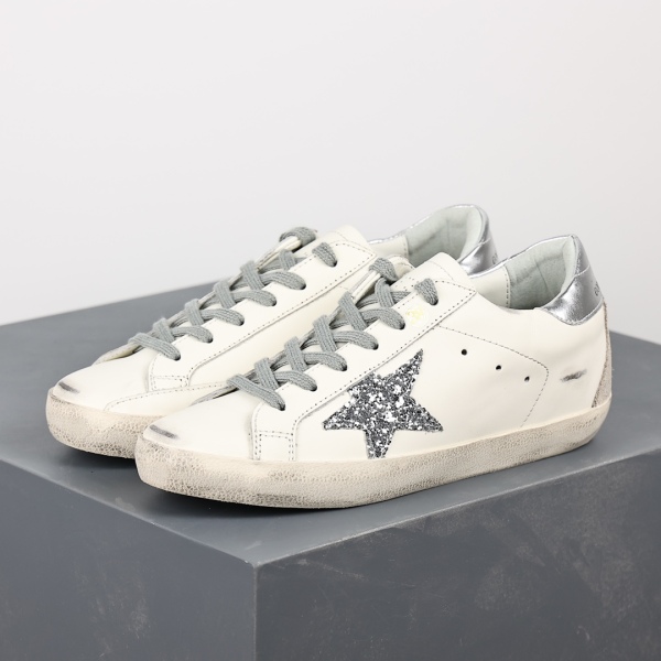 Golden G00se Super-Star White Ice Gray Silver