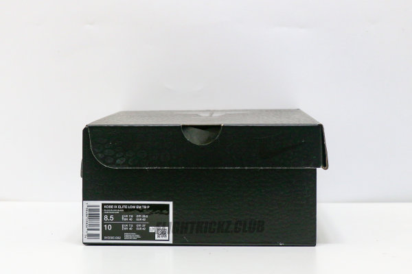 Nike Kobe 9 Elite Low EM Protro TB Triple Black（A1）
