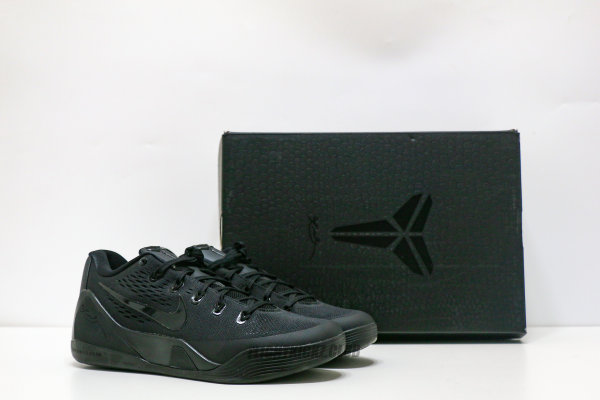 Nike Kobe 9 Elite Low EM Protro TB Triple Black（A1）
