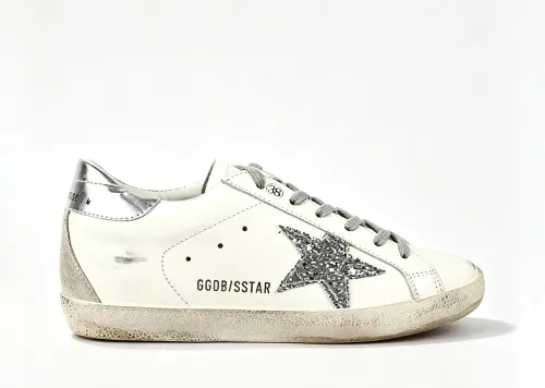 Golden G00se Super-Star White Ice Gray Silver