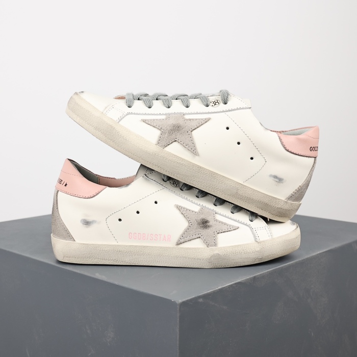 Golden G00se Super-Star White Light Pink