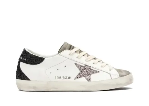 Golden G00se Super-Star White Black Cream Glitte
