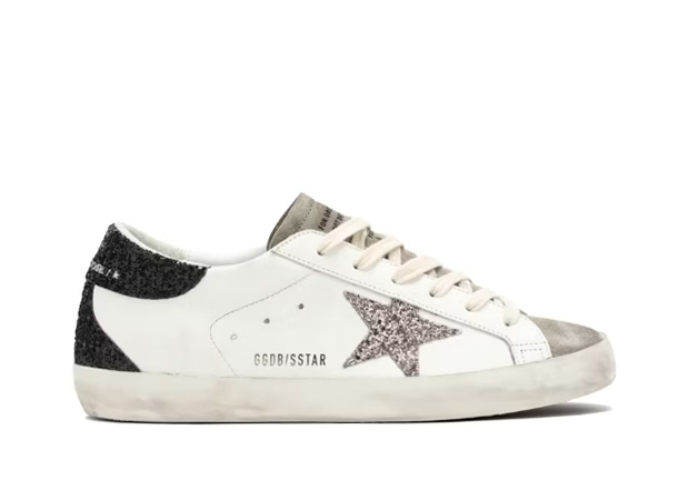 Golden G00se Super-Star White Black Cream Glitte