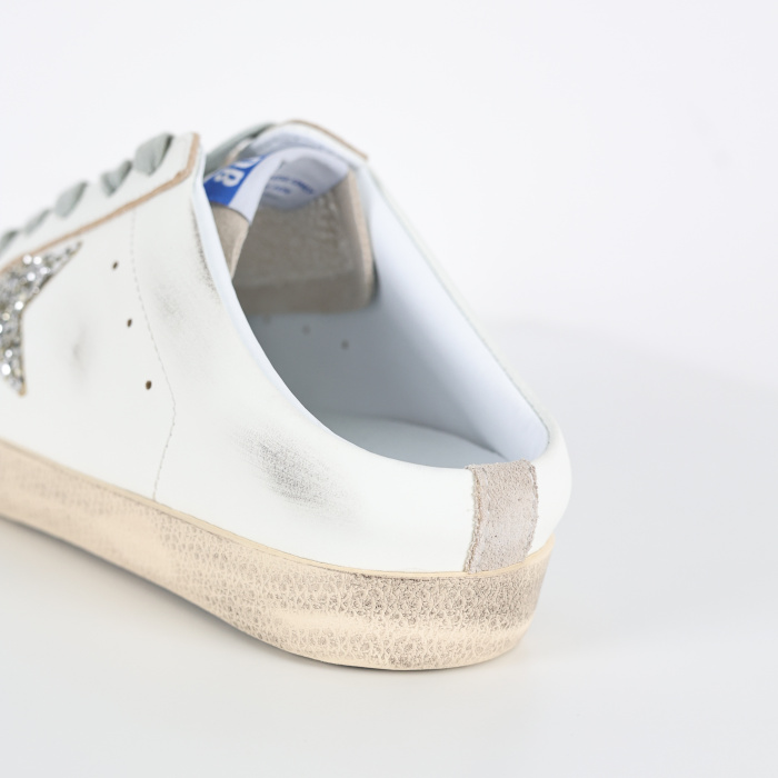 Golden G00se Super-Star leather mules