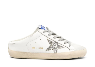 Golden G00se Super-Star leather mules
