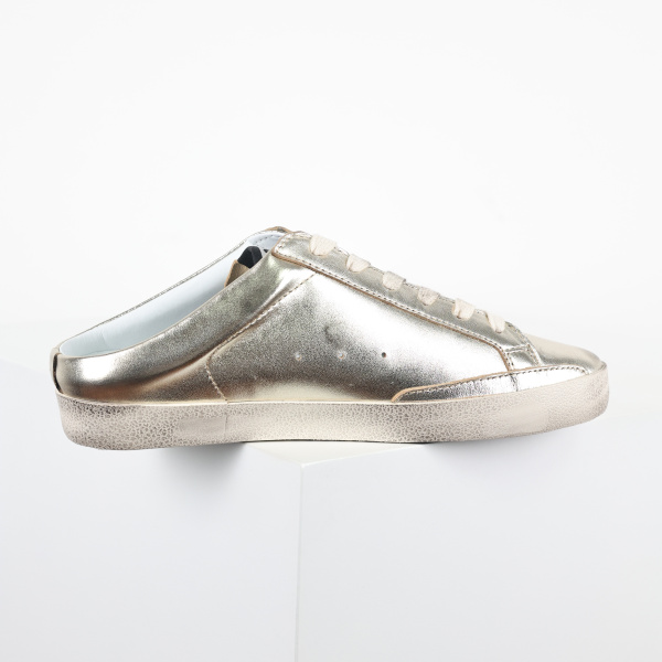 Golden G00se Leather Super Star Sabot Low-Top Sneakers