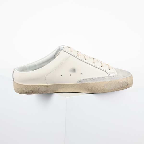 Golden G00se Wmns Superstar Sabot 'Platinum Ice Grey'