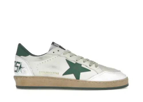 Golden G00se Ball Star White Green Star
