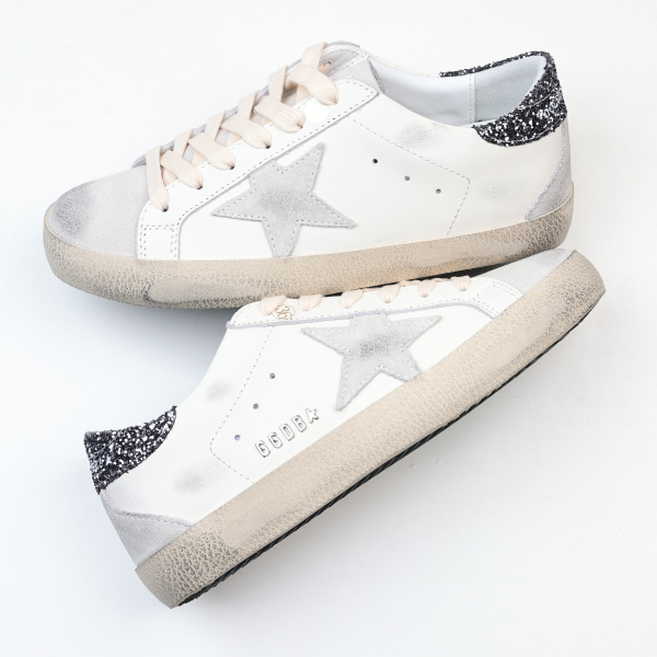 Golden G00se Super-Star Distressed Leather sneakers