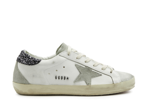 Golden G00se Super-Star Distressed Leather sneakers