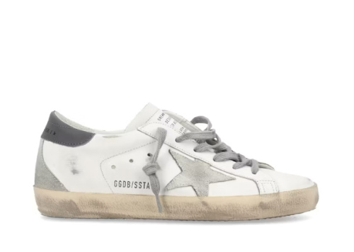 Golden G00se Super-Star Deluxe White Ice Dark Grey