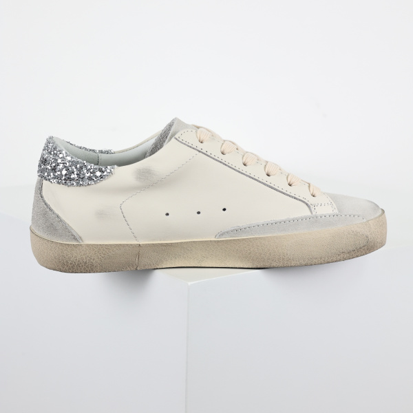 Golden G00se Super-Star Milky Silver Flash Tail