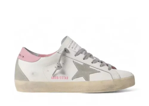 Golden G00se Super-Star White Pink SS25