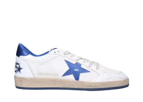 Golden G00se Ball-Star Low White Bluette