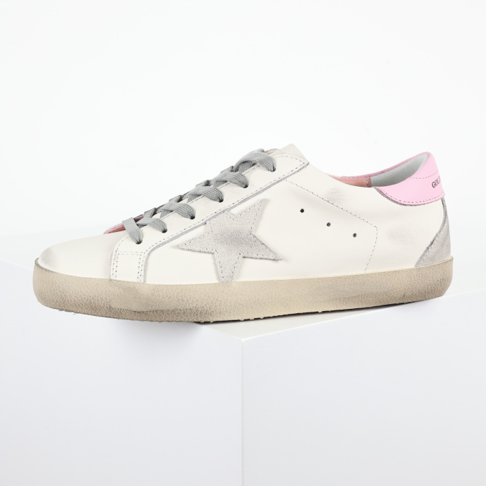 Golden G00se Super-Star White Pink SS25