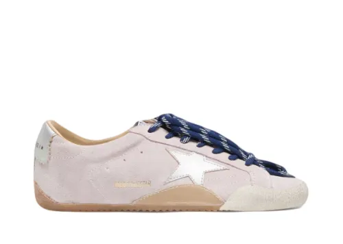 Golden G00se True-Star pink with silver star and heel tab