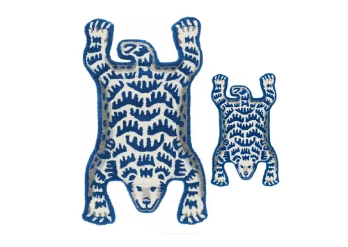 Human Made Bear Silk Rug